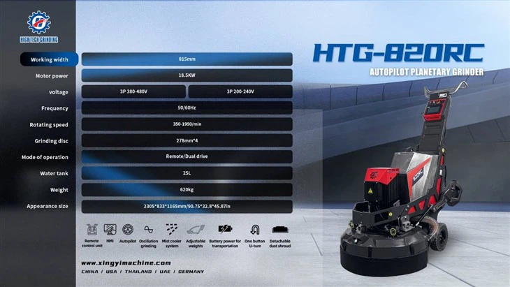 Automatic Concrete Grinder
